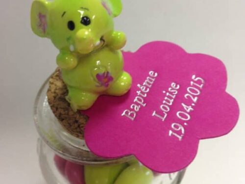 dragees elephant bapteme