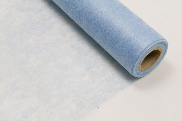 chemin de table bleu ciel