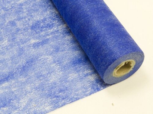 chemin de table bleu roy