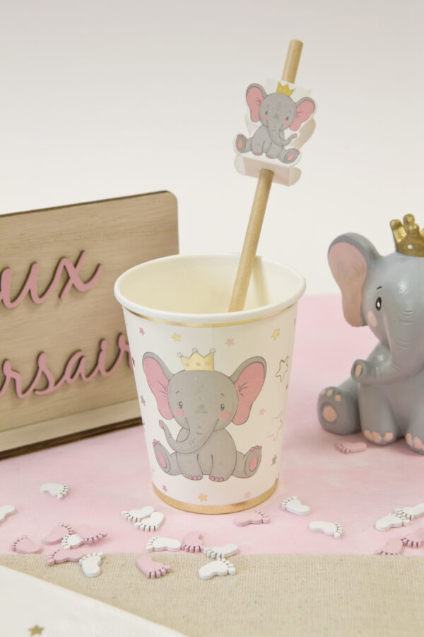 gobelet éléphant couronne
