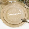 Assiette communion 23 cm