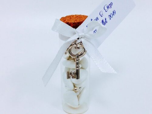 Mini éprouvette dragees en verre