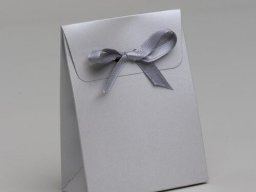 contenant dragees argenté