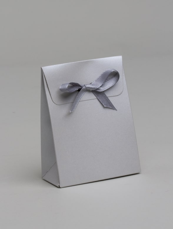 contenant dragees argenté