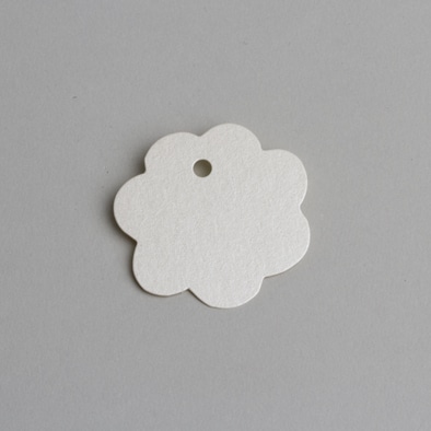 etiquette fleur ivoire