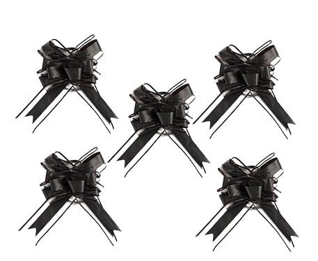 Noeud deco voiture noir