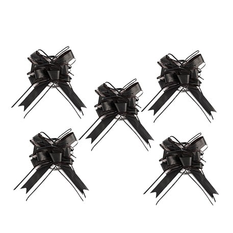 Noeud deco voiture noir