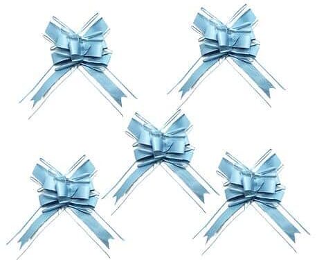 Noeud deco voiture bleu ciel