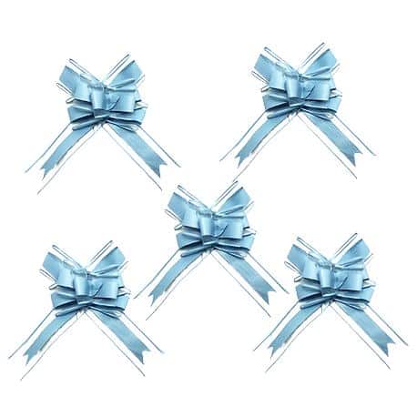 Noeud deco voiture bleu ciel