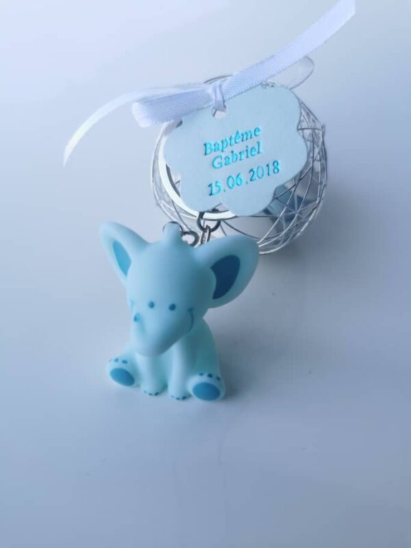 PORTE CLS ELEPHANT BLEU DRAGEES (1)