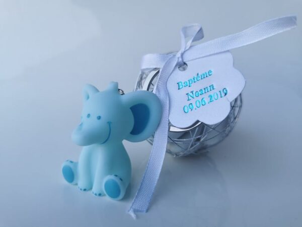 PORTE CLS ELEPHANT BLEU DRAGEES (1)