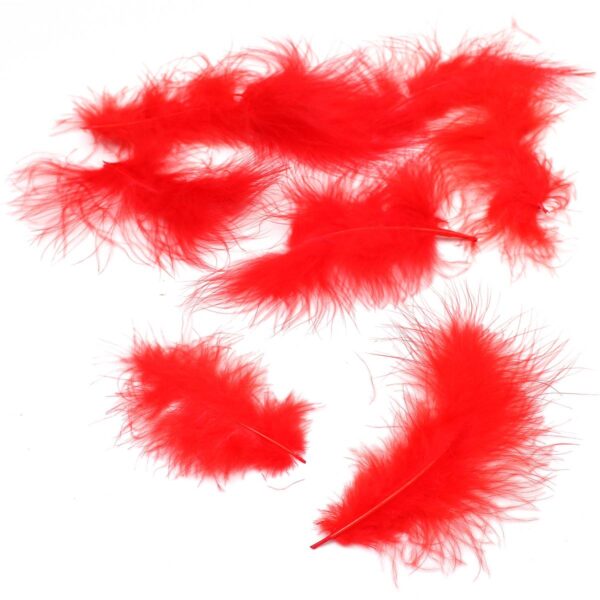 plumes rouges
