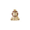 Sujet Lion couronne - Lot de 3