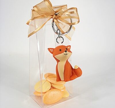 Boite à dragées haute pvc - Lot de 12