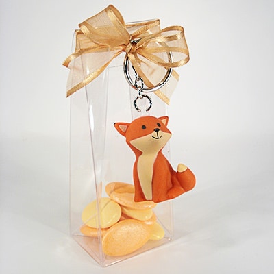 Boite à dragées haute pvc - Lot de 12