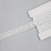 Ruban dentelle blanc