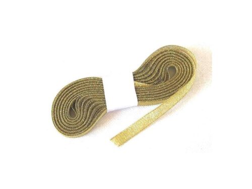 Ruban aspect métallisé or