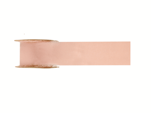 Ruban crepe peche