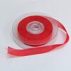 Ruban organza rouge