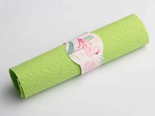 Rond de serviette flamant rose