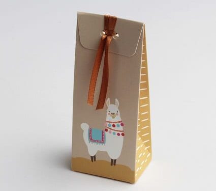 Contenant à dragées Lama