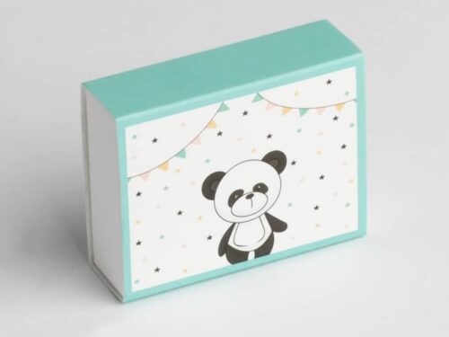 Contenant à dragée Fourreaux Vert d'eau - 2092.140BL