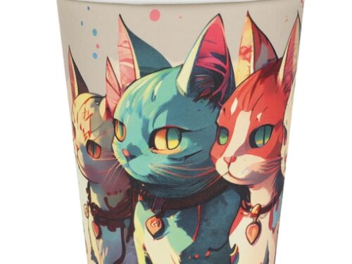 SAN-8482- Gobelet Manga – Lot de 10 – 1 Gobelets Manga - Lot de 10