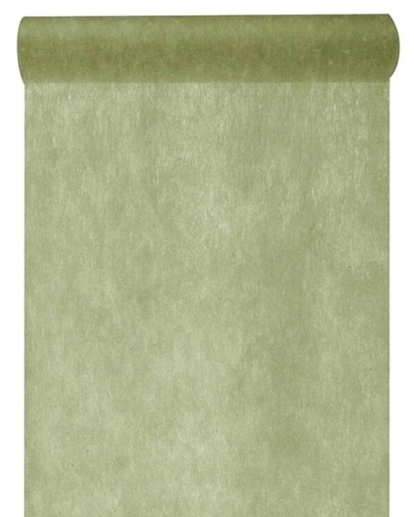 Chemin de table Vert Sauge