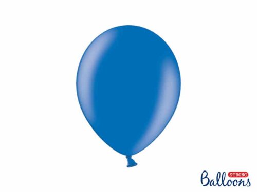 ballon bleu marine métallisé