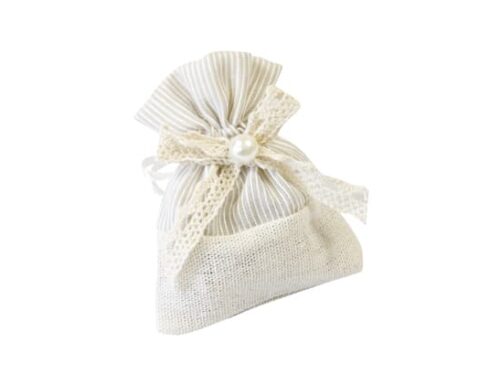 SAC COMMUNION NOEUD ET PERLE