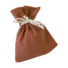 Sac à dragées  en Toile - Terracotta  - Lot de 4