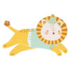 serviette lion
