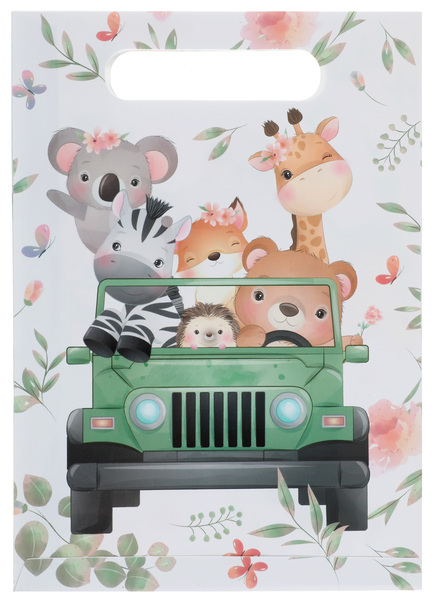 Sac à bonbon theme safari