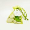 sac a dragees vert anis