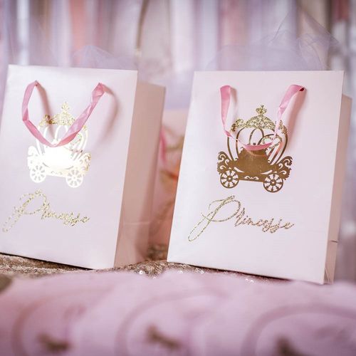 Sac Cadeaux Princesse - Lot de 4