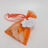 sac a dragées organza orange