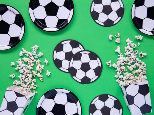 serviette foot deco foot anniversaire