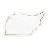 Serviette forme Aile d'Ange - Lot de 20