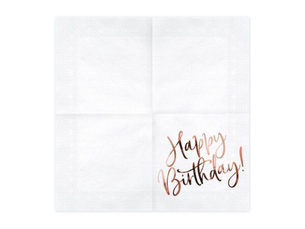 Serviette Happy Birthday