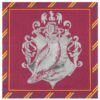 Serviette sorcier harry potter bordeaux