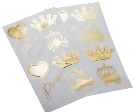 Stickers princesse Or 79696