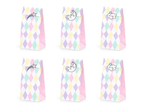 Sac à dragées licorne