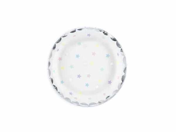 Assiette motif Etoiles - Lot de 6