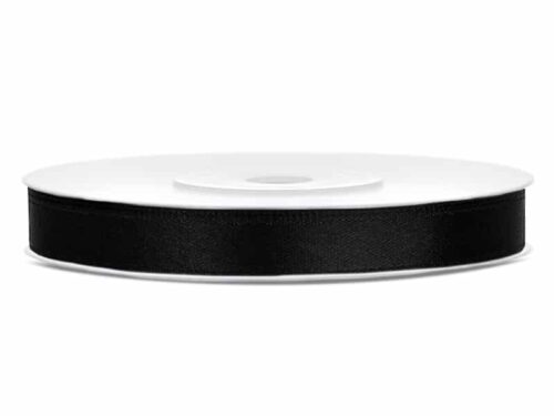 ruban satin noir