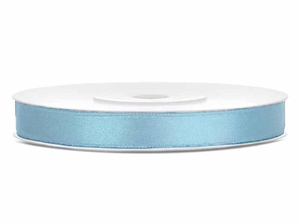 Ruban satin Bleu Ciel- largeur 6mm longueur 25m