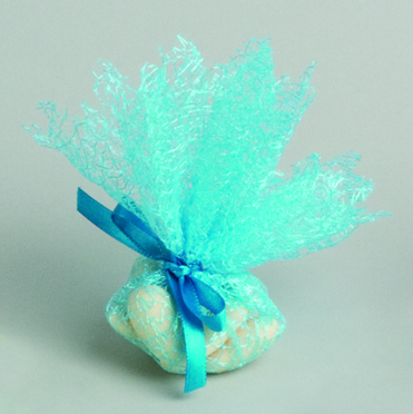 Tulle a dragees diane turquoise