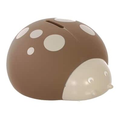 Tirelire coccinelle taupe