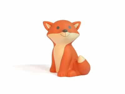 Tirelire renard orange