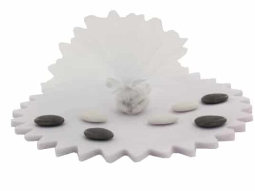 tulle cristal blanc