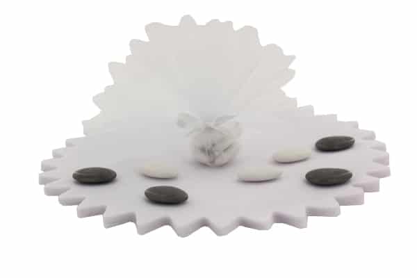 tulle cristal blanc